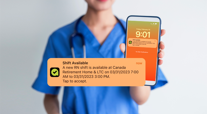 Staff Scheduling App for Long-Term Care Homes Improving Workforce Management